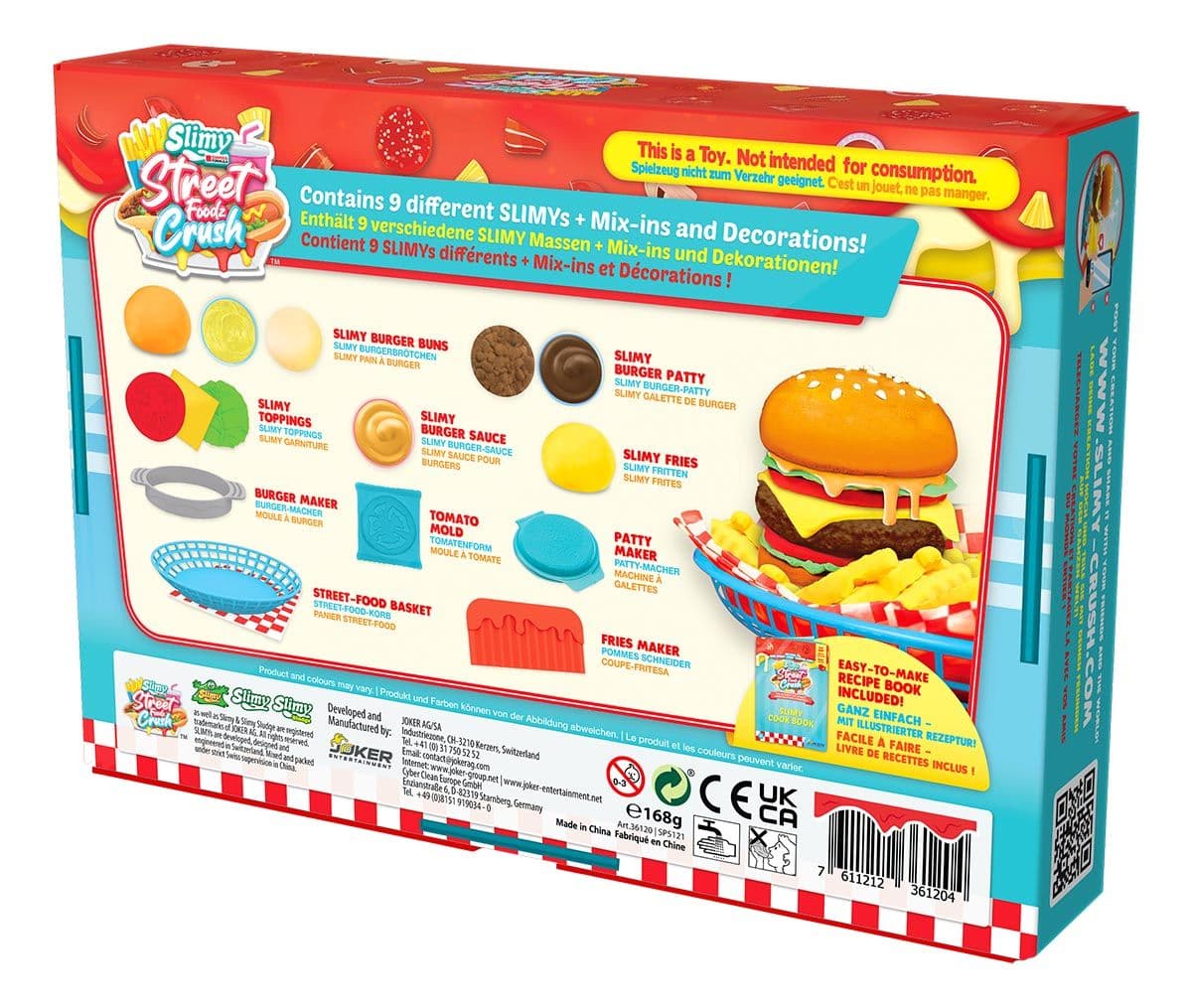 SLIMY DIY FAST FOOD COLLECTION HAMBURGER