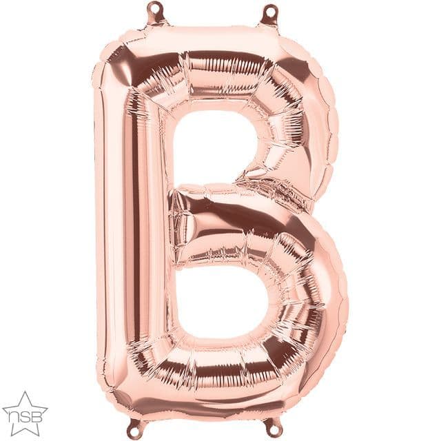 34 INCH FOIL ROSE GOLD LETTERS 1CTP
