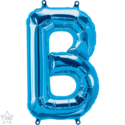 34 INCH FOIL BLUE LETTERS 1CTP