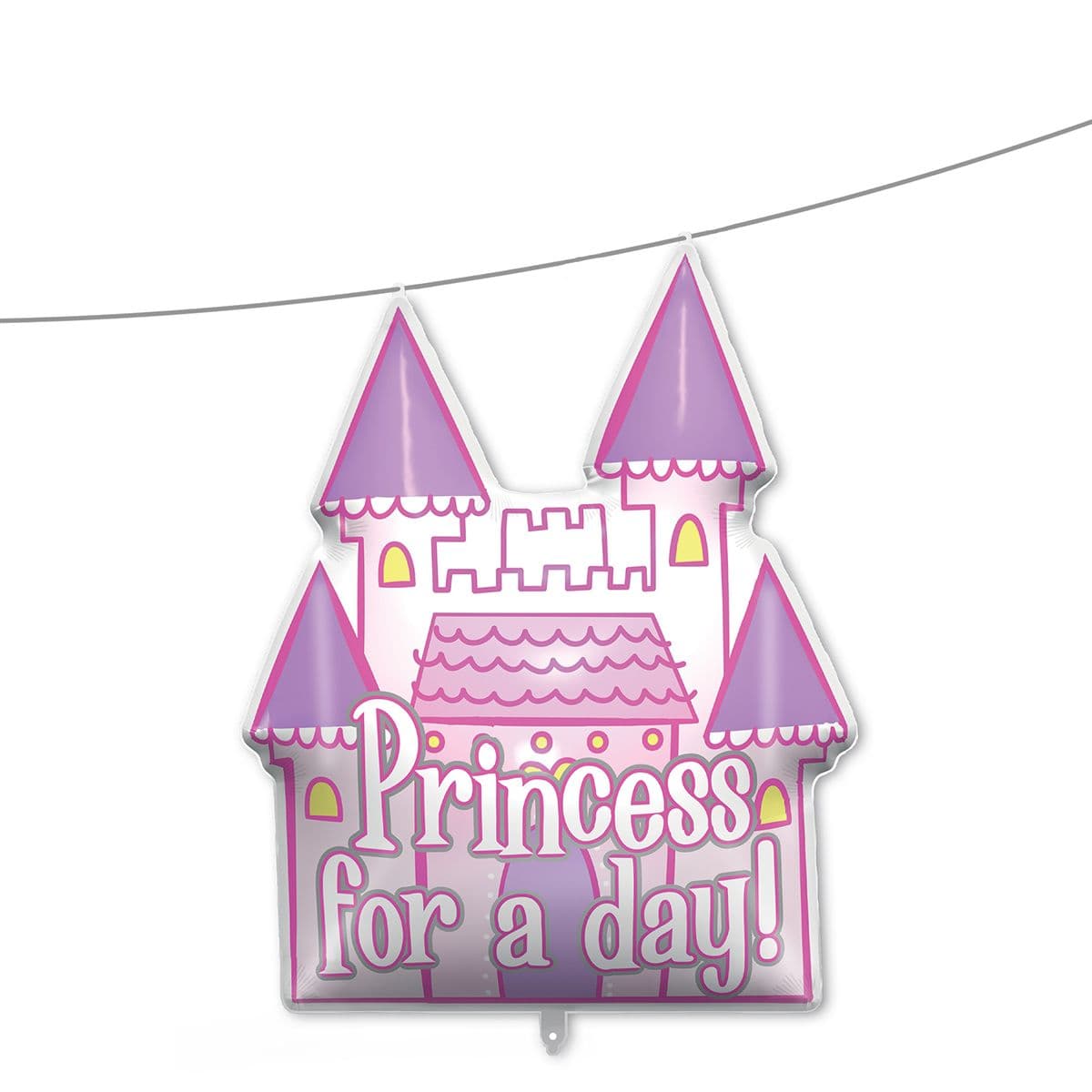 37 INCH AIR-HELIUM FOIL SUPRSZD PRINCES CSTLE 1CTP