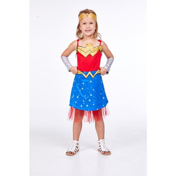 WONDERWOMAN DRESS UP AGE 5 6 1CT
