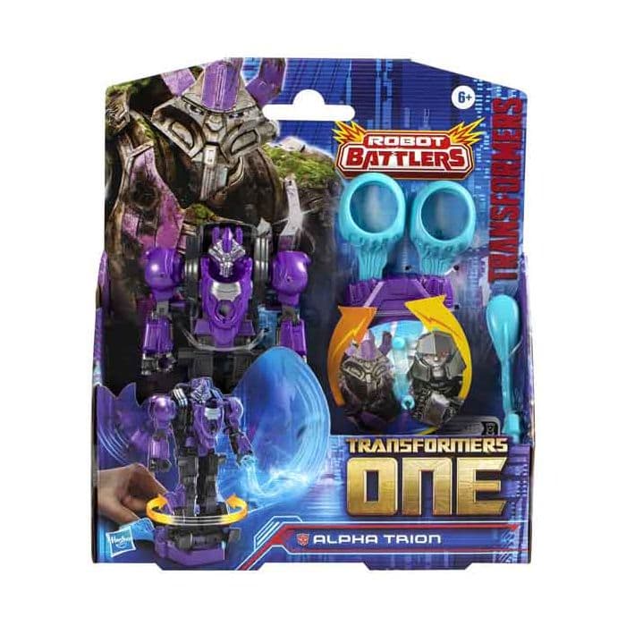 TRANSFORMERS TF1 BATTLING FIGURES ALPHA TRION