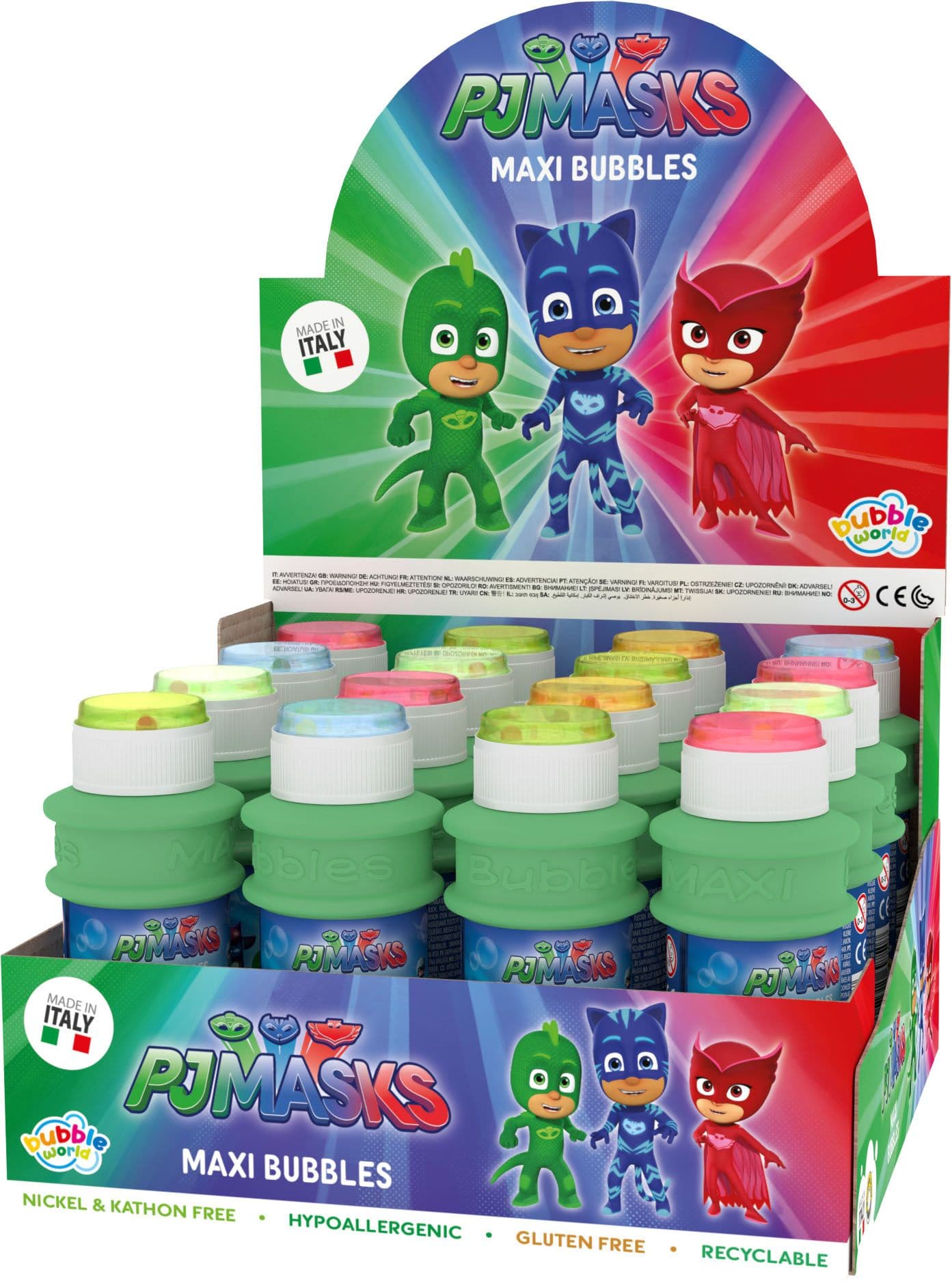 175ML MAXI PJ MASKS BUBBLES