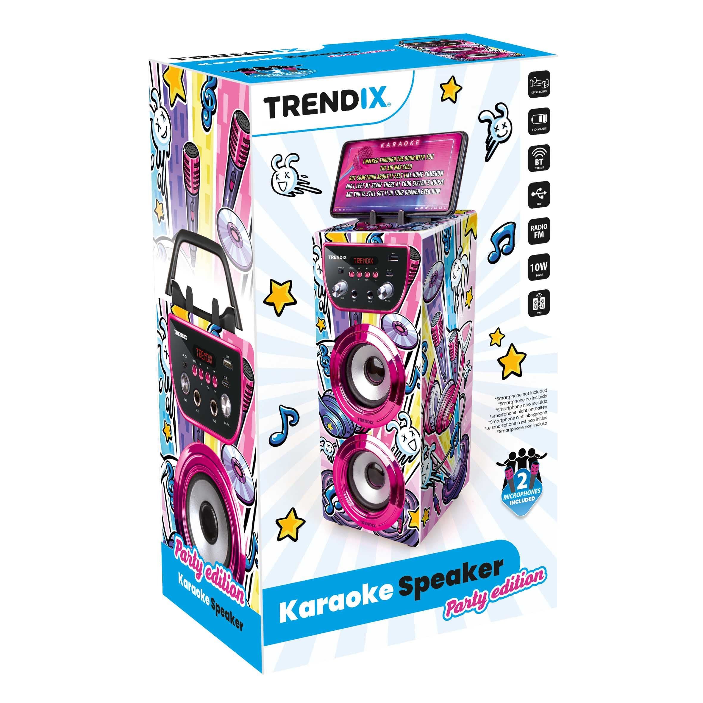TRENDIX KARAOKE PARTY EDITION 2 MICROPHONES