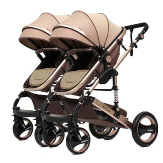 Belecoo Detachable Twin Stroller