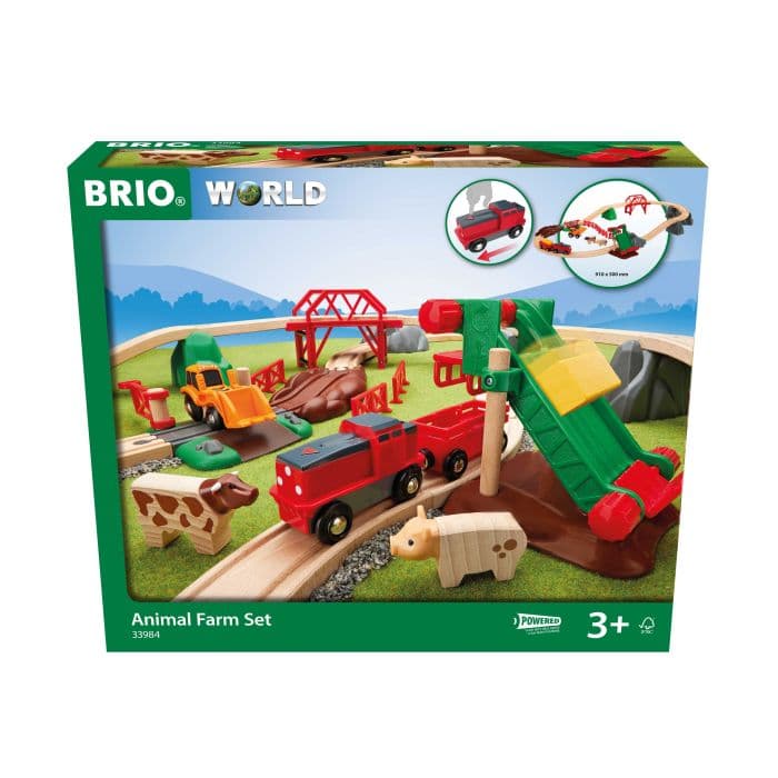 BRIO ANIMAL FARM SET