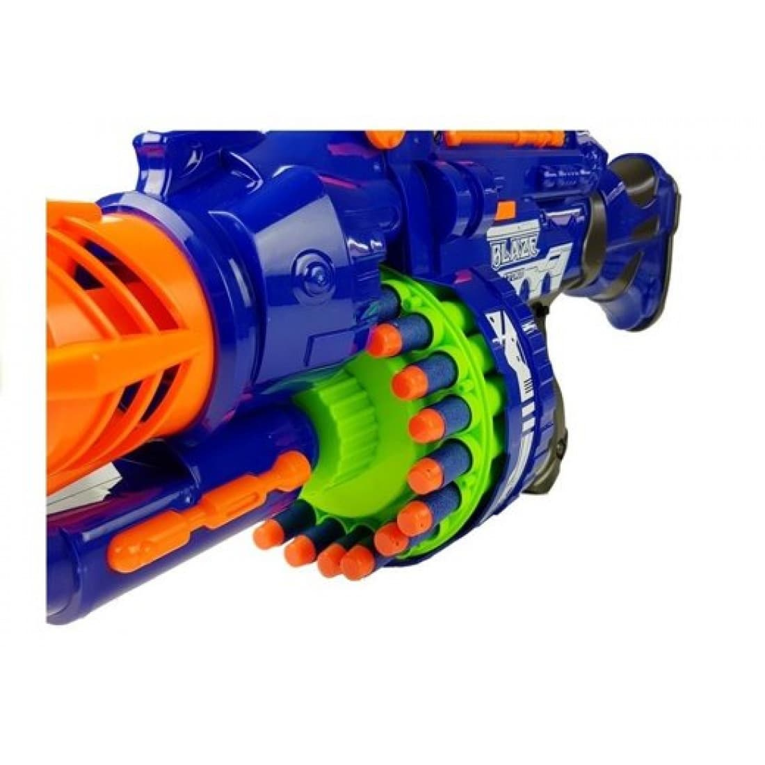BLAZE STORM BATTERY OPERATED FOAM DART BLASTER WITH 40 SOFT DARTS