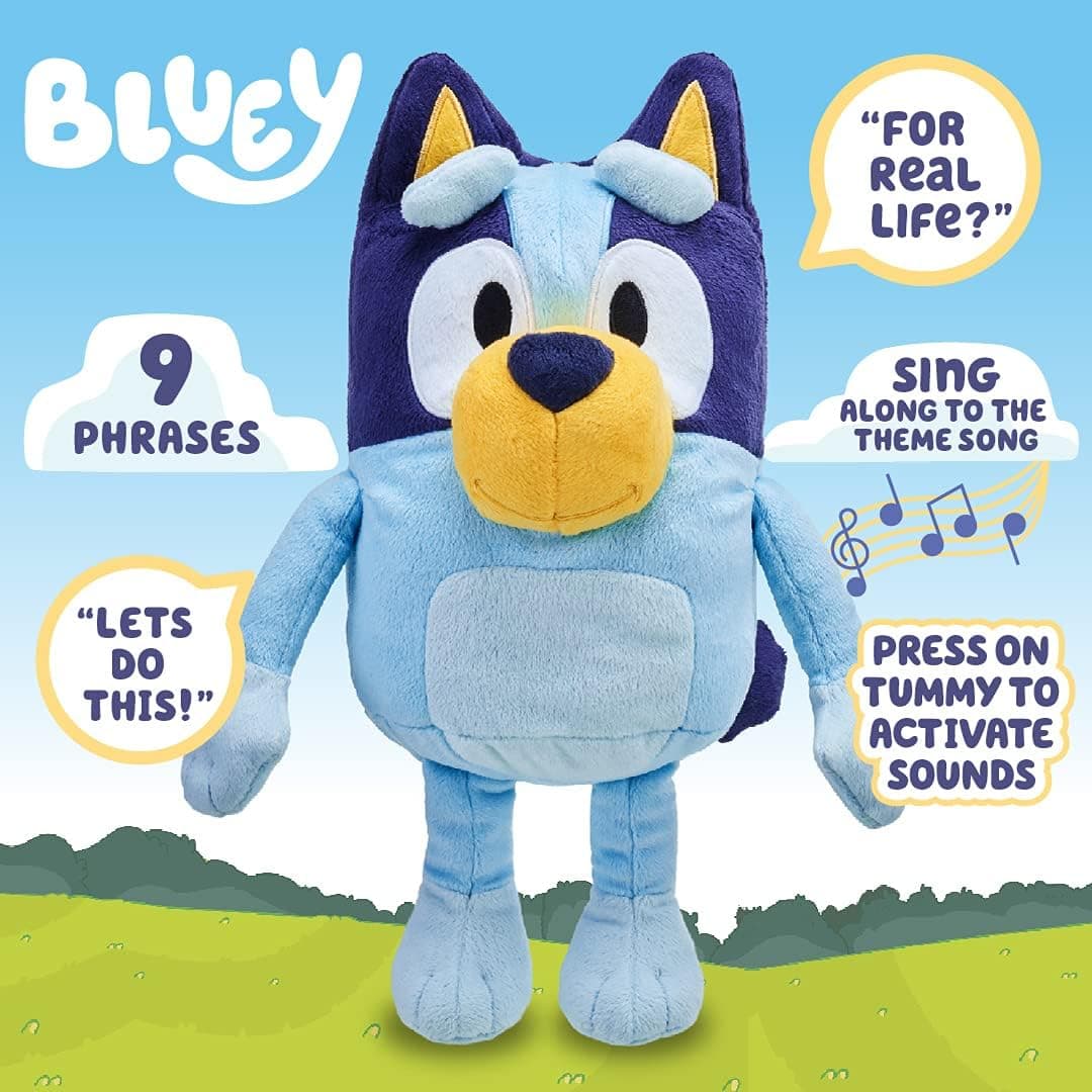 BLUEY PLUSH WITH SOUND