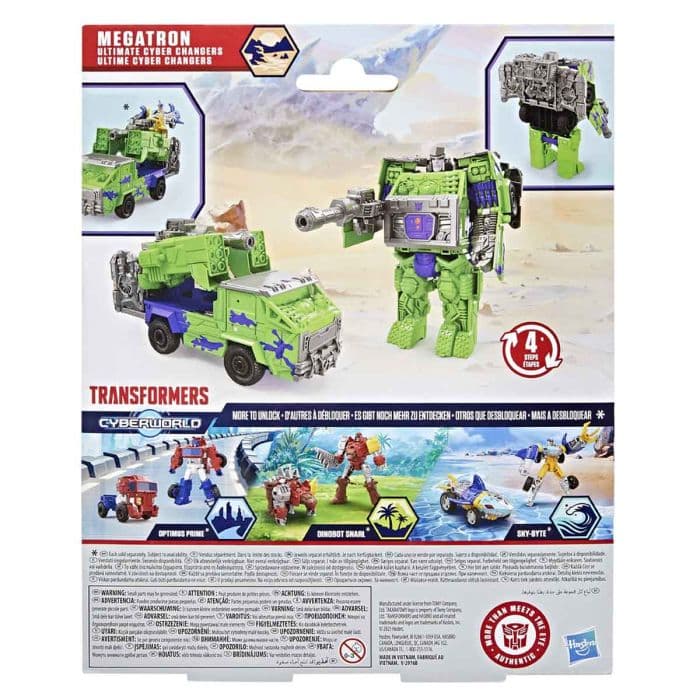 TRANSFORMERS CYBERWORLD ULTIMATE CC MEGA