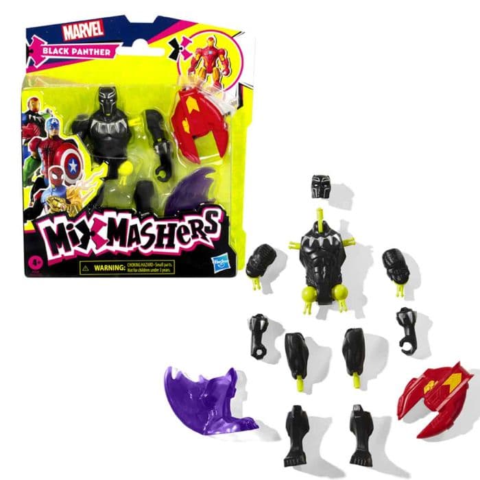 AVENGERS MIXMASHERS BLACK PANTHER BASIC FIGURE