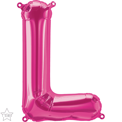 34 INCH FOIL MAGENTA LETTERS 1CTP