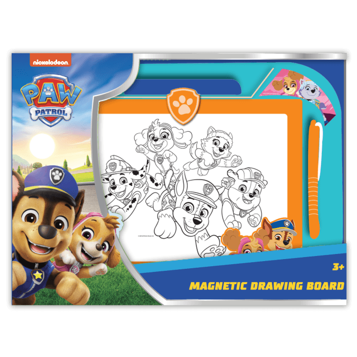 Paw Patrol Magnetic Drawing Board With 3D Pop Up