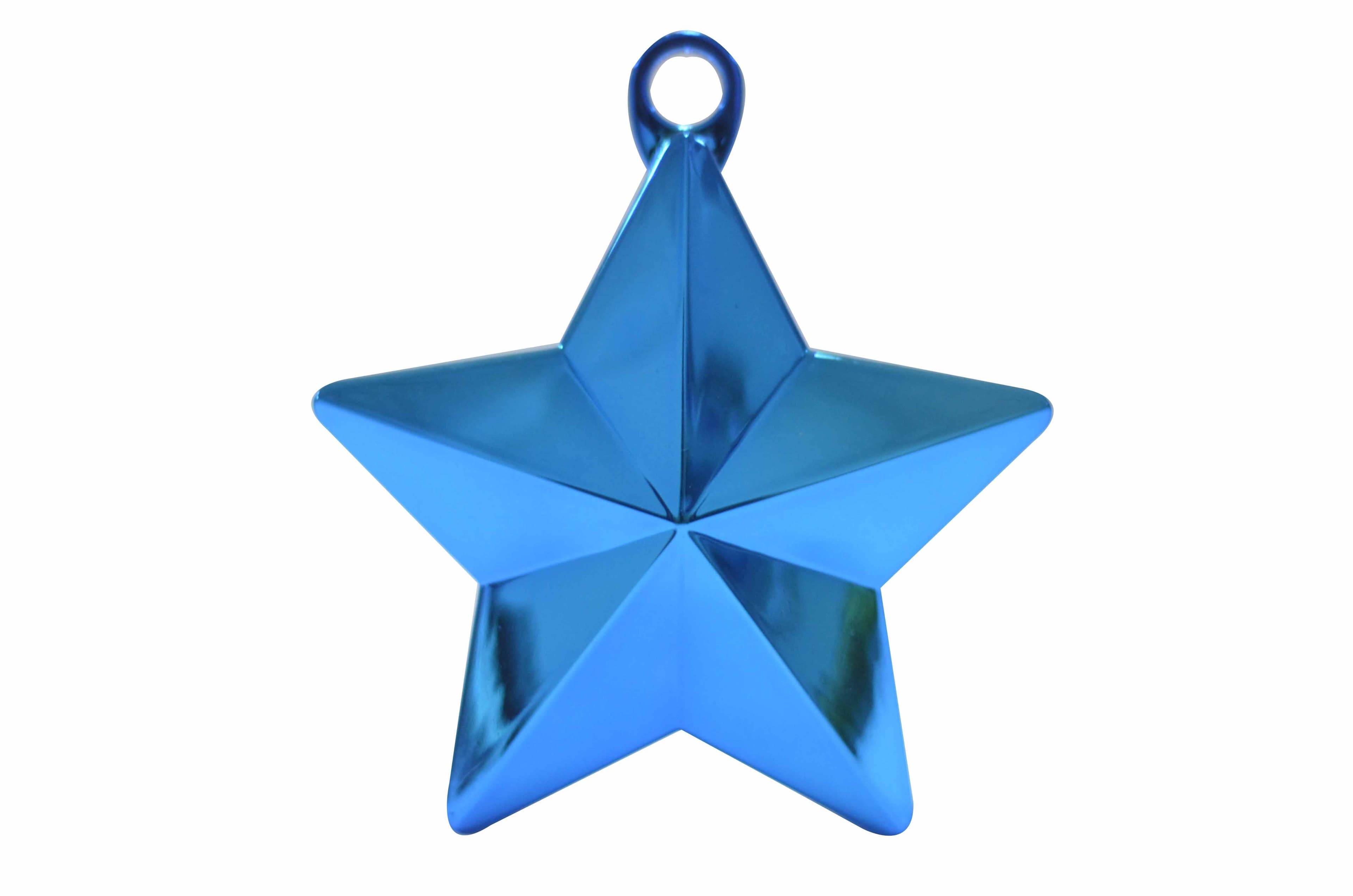 BALLOON WEIGHT STAR BLUE 28G 1CTP