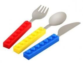 Lego-Inspired Cutlery Set