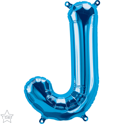 16 IN FOIL BLUE LETTER J AIR FILLED 1CTP