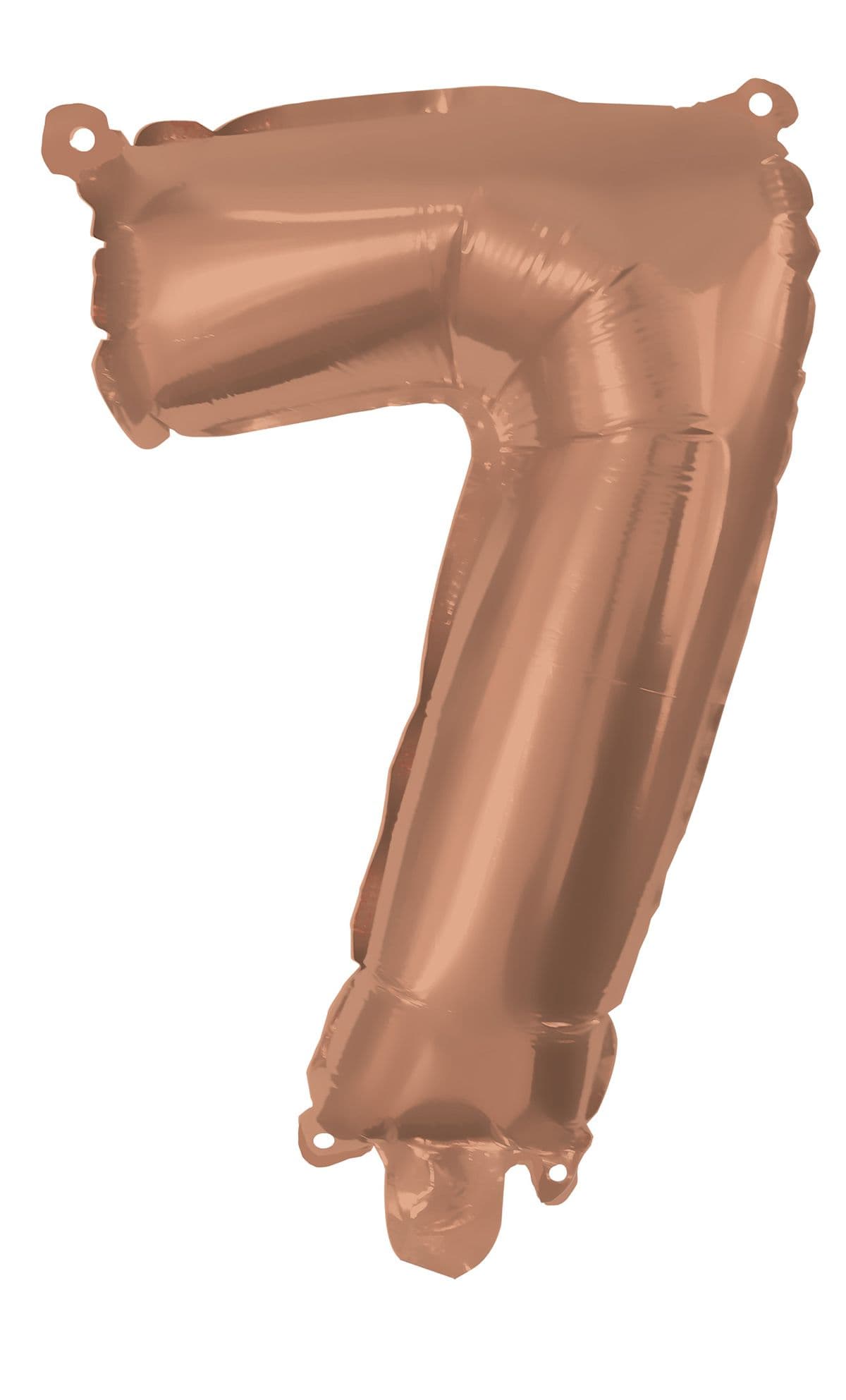 37 INCH AIR-HELIUM ROSE GOLD FOIL BALLOON 7 1CTP