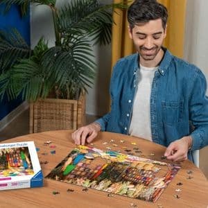 RAVENSBURGER 500PC PUZZLE COLORFUL SPICES MOROCCO