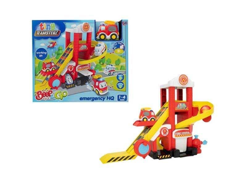 Teamsterz Beep N Go Emergency HQ With 1 Car
