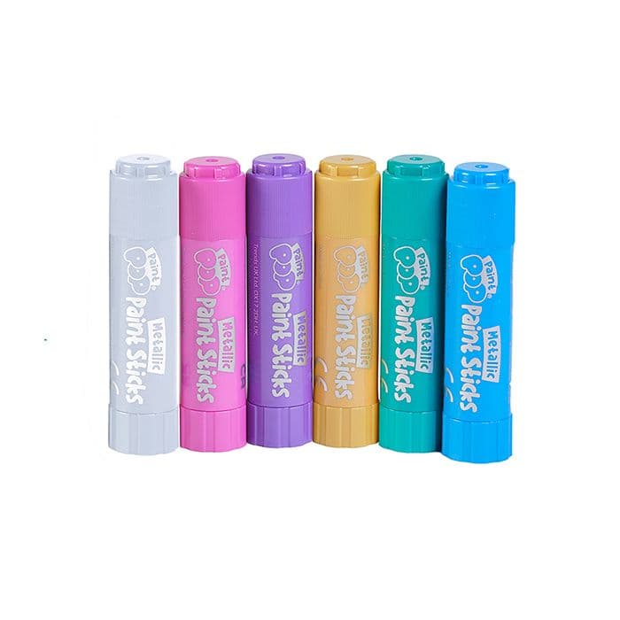 PAINT POP 6 PACK METALLIC COLORS