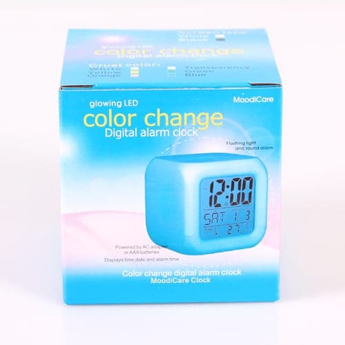 Color Change Digital Alarm Clock