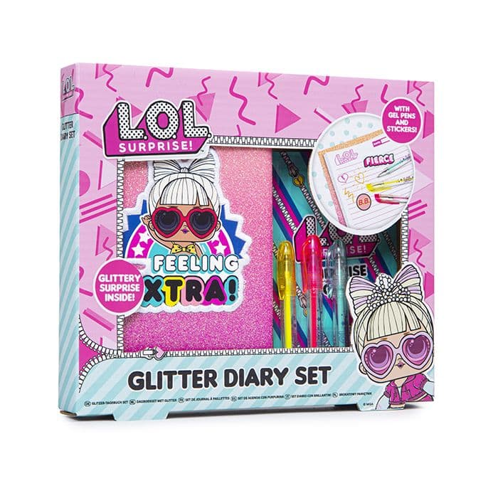 LOL Surprise Mini Glitter Diary Set