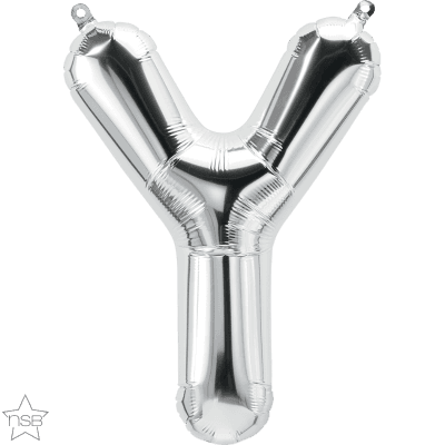 34 INCH FOIL SILVER LETTER Y 1CTP