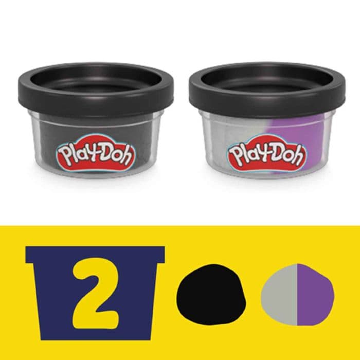 PLAY DOH BLACK PANTHER CUTTING CLAWS