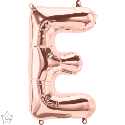 16 IN FOIL ROSE GOLD LETTERS AIR FILLED 1CTP