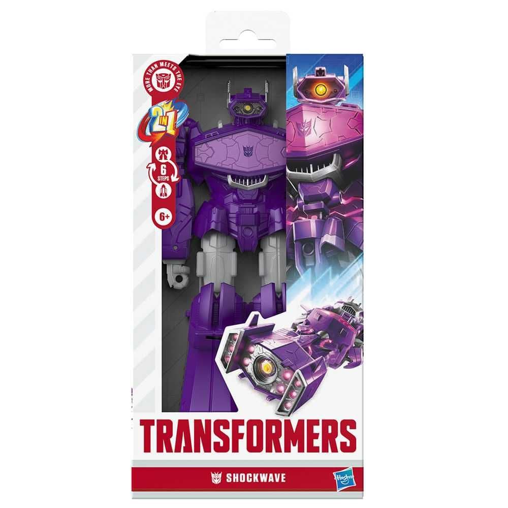 TRANSFORMERS AUTHENTICS TITAN CHANGER SHOCKWAVE