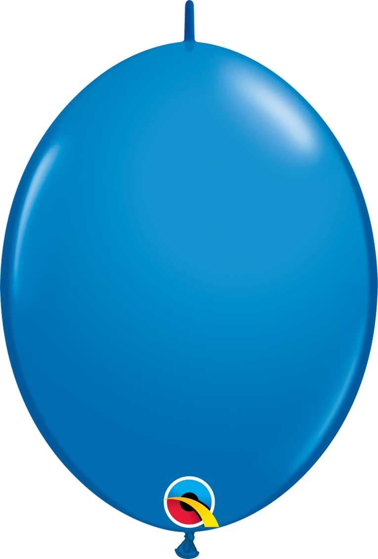 12 INCH LATEX QUICKLINK CARNIVAL ASST PL RND 50CTP