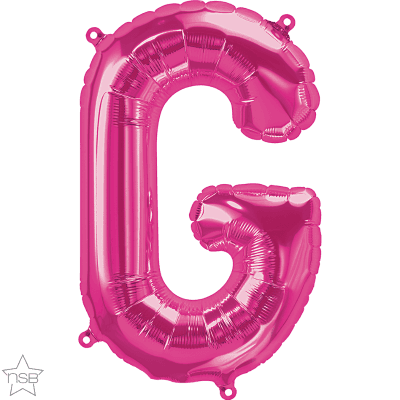 34 INCH FOIL MAGENTA LETTERS 1CTP