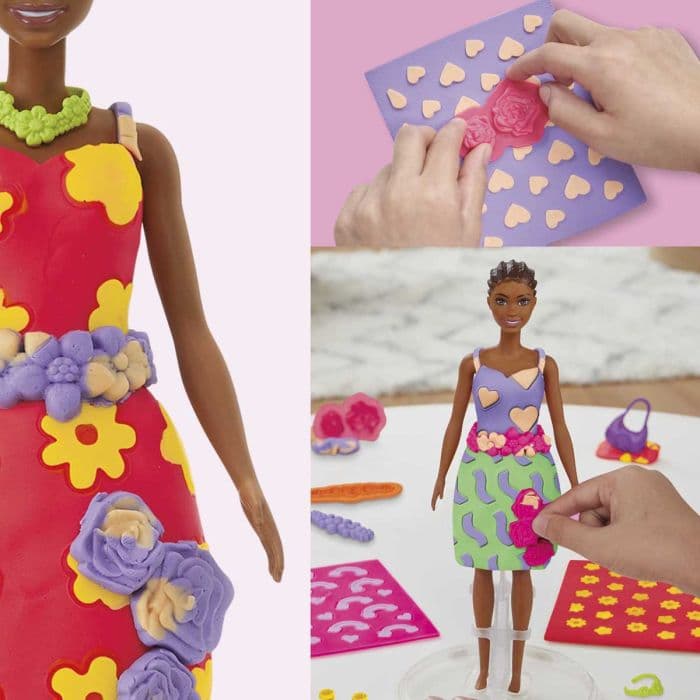 PLAY DOH BARBIE FLOWERS AND FLORALS