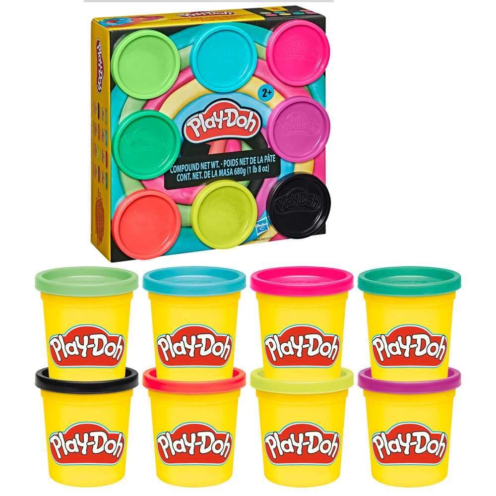 PLAY DOH 8 PACK SOLID 2