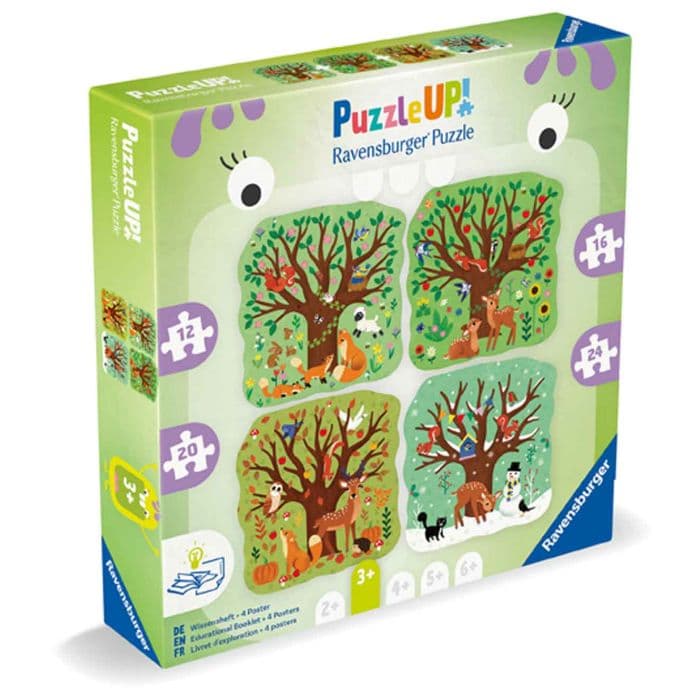 RAVENSBURGER PUZZLE UP 12-16-20-24PC FOUR SEASONS