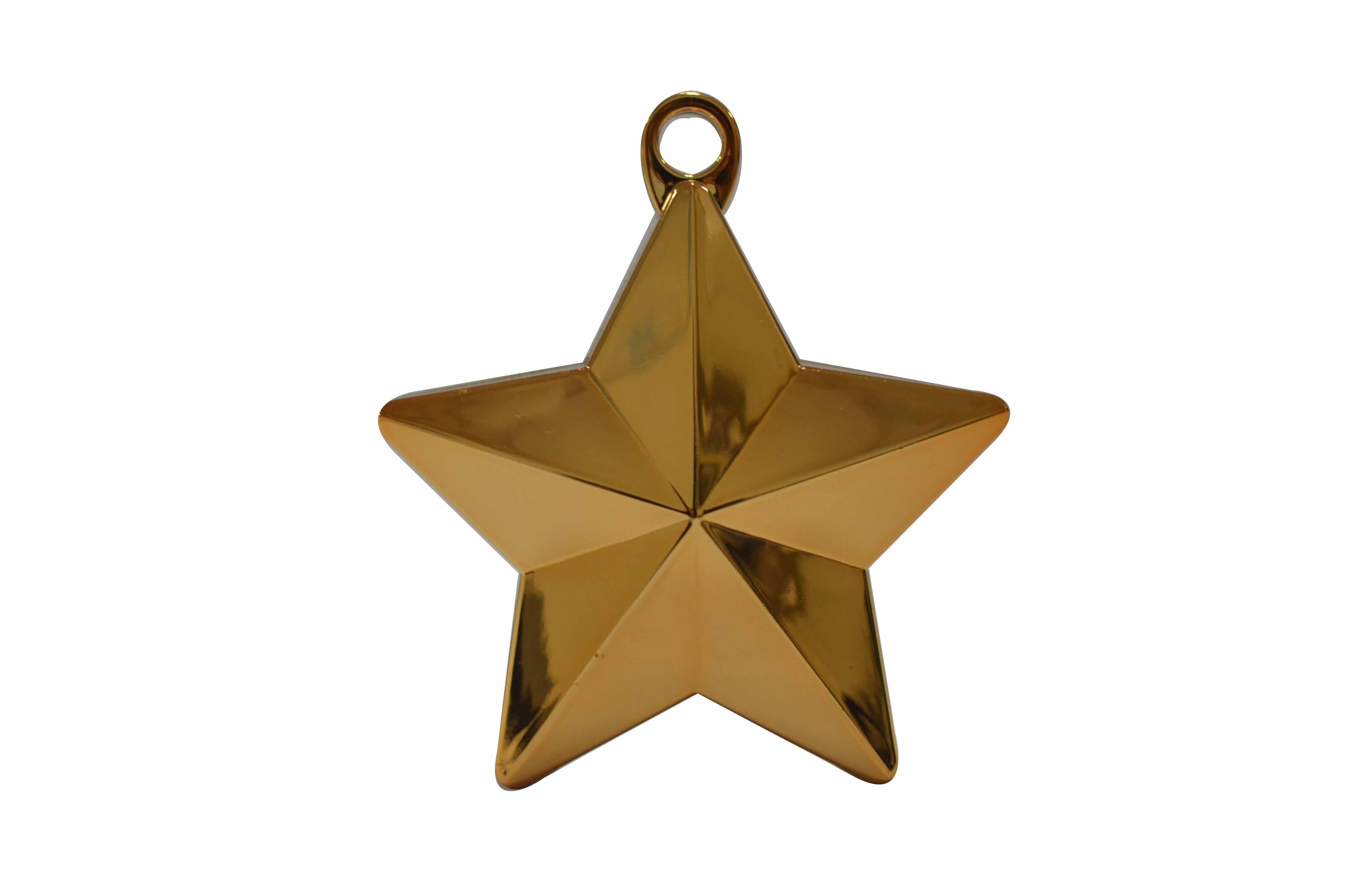 BALLOON WEIGHT STAR ORANGE 28G 1CTP