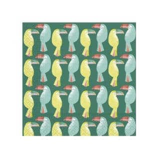 TOUCAN TWO-PLY PAPER NAPKINS 33X33CM 20CT