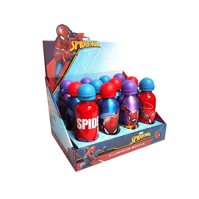 Aluminium 500ml Bottle Spiderman