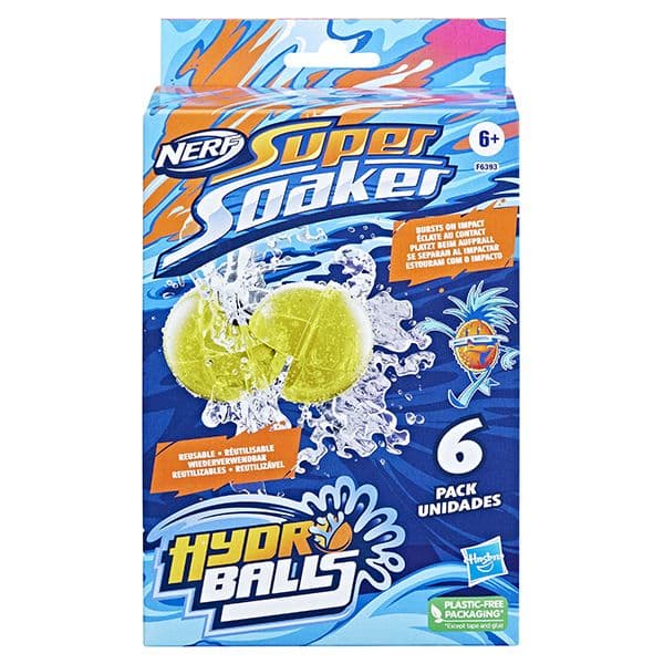 SUPERSOAKER HYDRO BALLS 6 PK