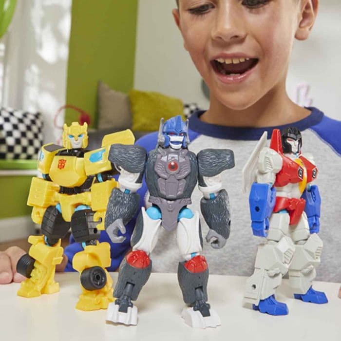TRANSFORMERS MIXMASHERS BASIC FIGURE STARSCREAM
