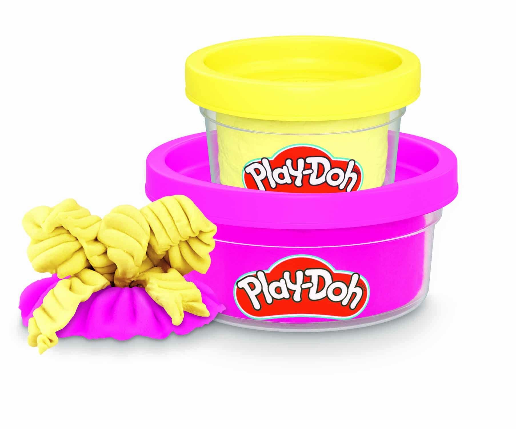 PLAY DOH BARBIE RUFFLES AND BOWS BLONDE