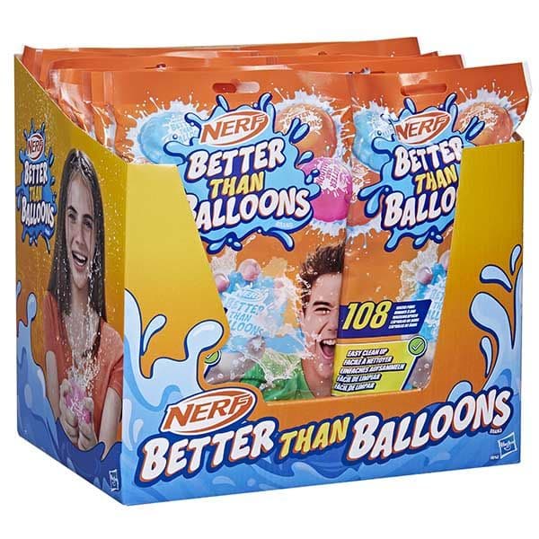 SUPERSOAKER-BETTER THAN BALLOONS 108PC