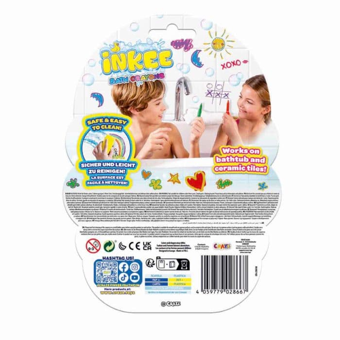 Inkee-Bath Crayons