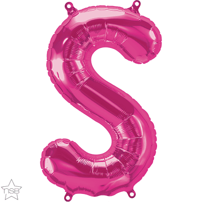 34 INCH FOIL MAGENTA LETTERS 1CTP