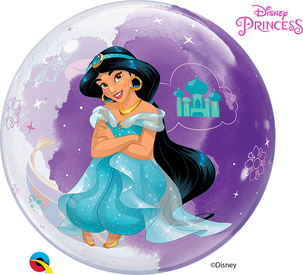 22 INCH SINGLE BUBBLE DISNEY PRINCES JASMINE 1 CTP