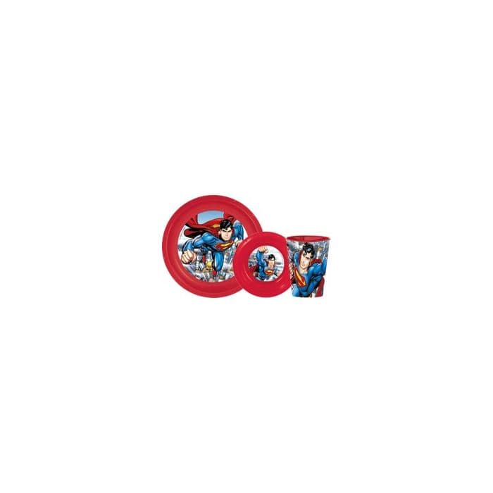 Superman 3 Piece Adventure Eating Set