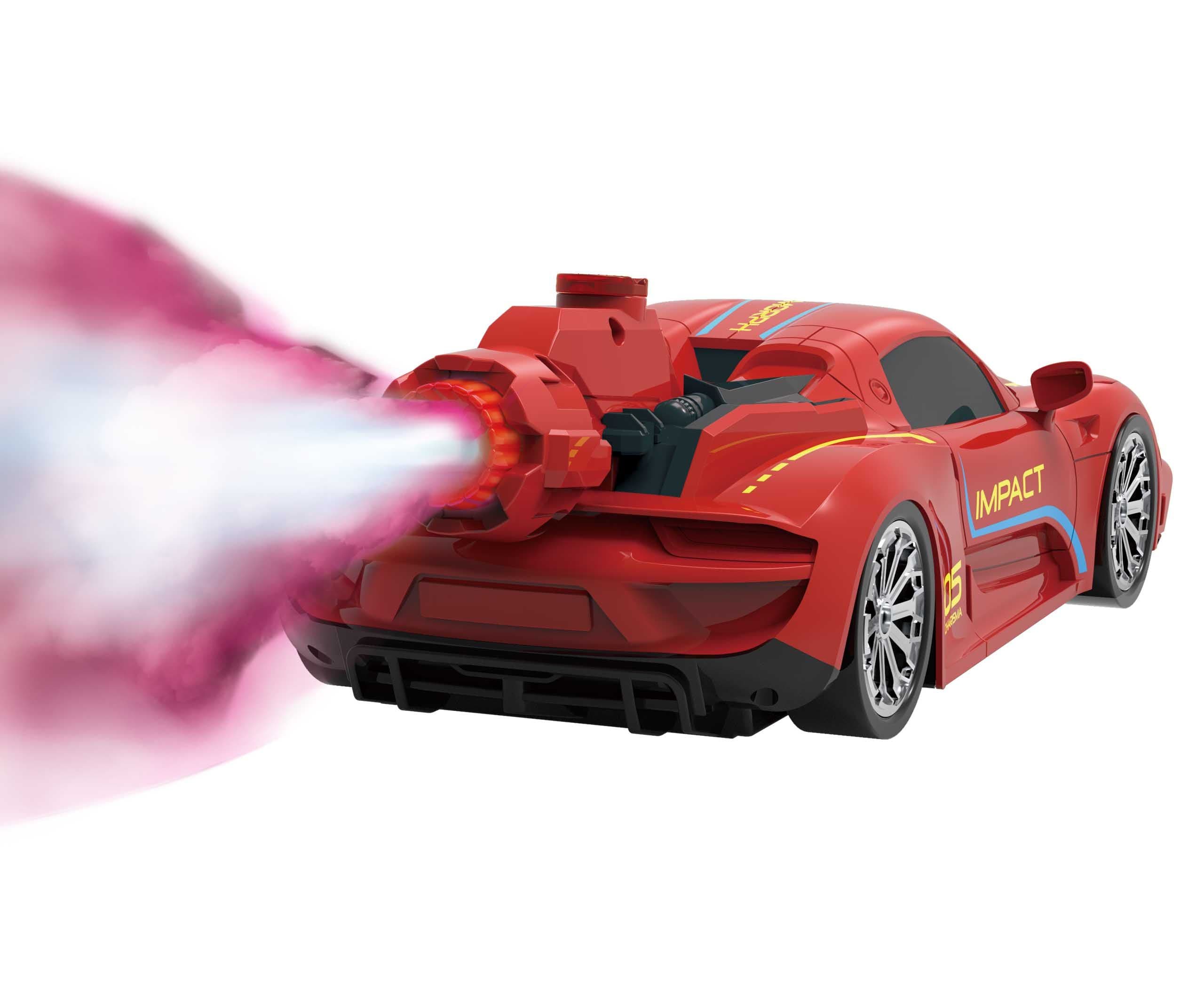 REVOLT TRANSFORMING ROBOT CAR RED RC