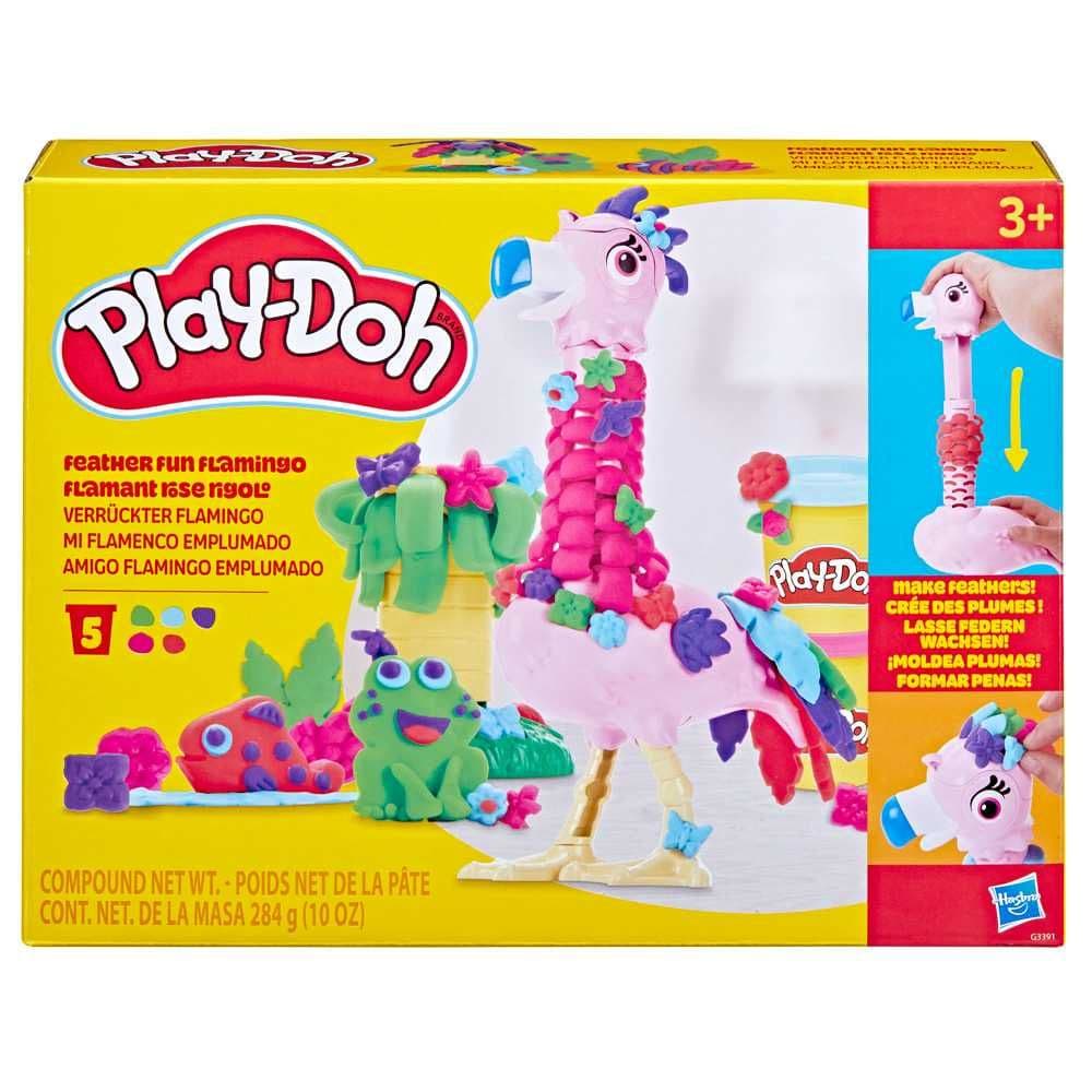 PLAY DOH FEATHER FUN FLAMINGO