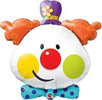 36 INCH FOIL SHAPE CUTE CLOWN 1CTP