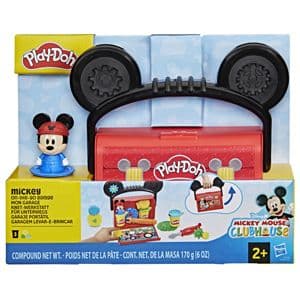 PLAY DOH DISNEY JR ON THE GO GARAGE PLAYSET