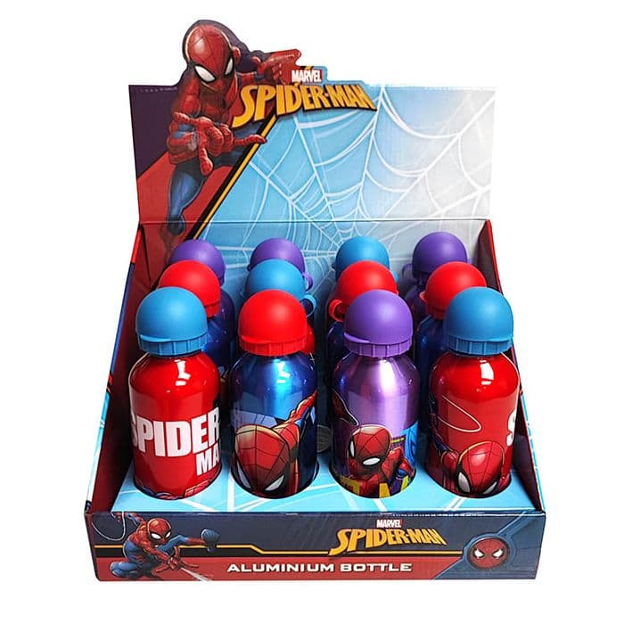 Aluminium 500ml Bottle Spiderman
